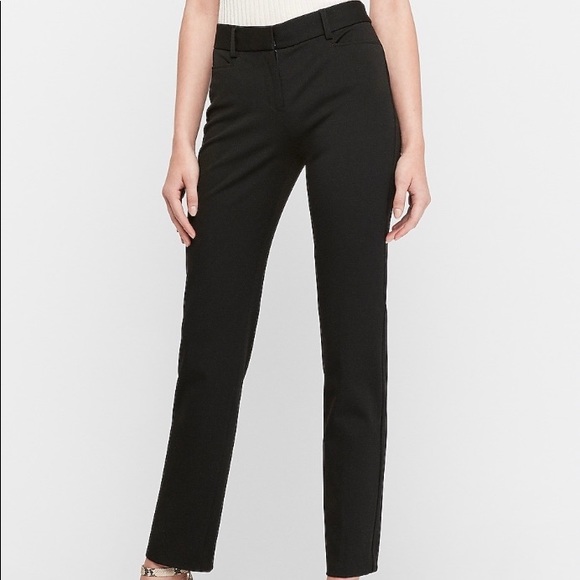 Express Pants - Women’s Express Mid Rise Ankle Columnist Pant 2S